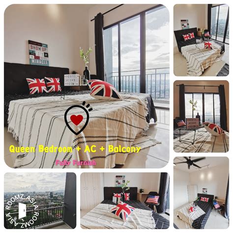 Master Queen Single Room Hamilton Wangsa Maju Walking Distance