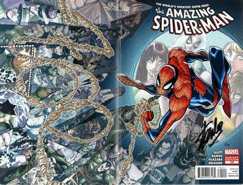 Dynamic Forces Amazing Spider Man Wraparound Retailer Variant