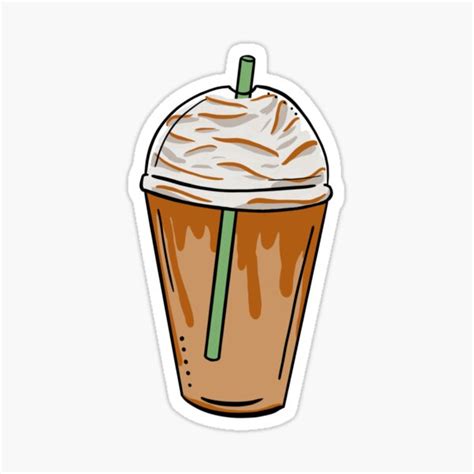 Frappe Pop Art Sticker For Sale By Shelbiefran Redbubble