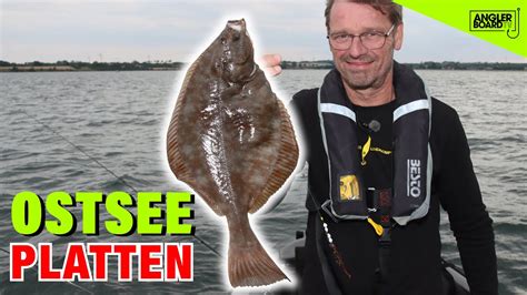 Plattfisch Angeln An Der Ostsee Youtube