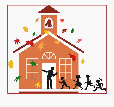 Old School House Clip Art