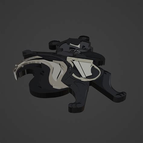 Polecat Animal Cartoon 3d Model 3d Printable Cgtrader