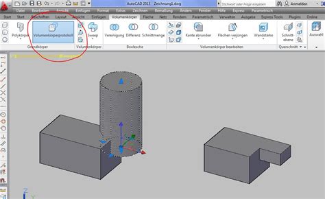 Volumenkörper trennen Autodesk Rund um AutoCAD Foren auf CAD de