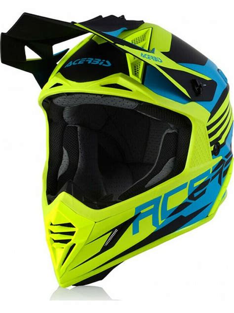 Acerbis X Track Vtr Turquoise Fluo Motocross Gr