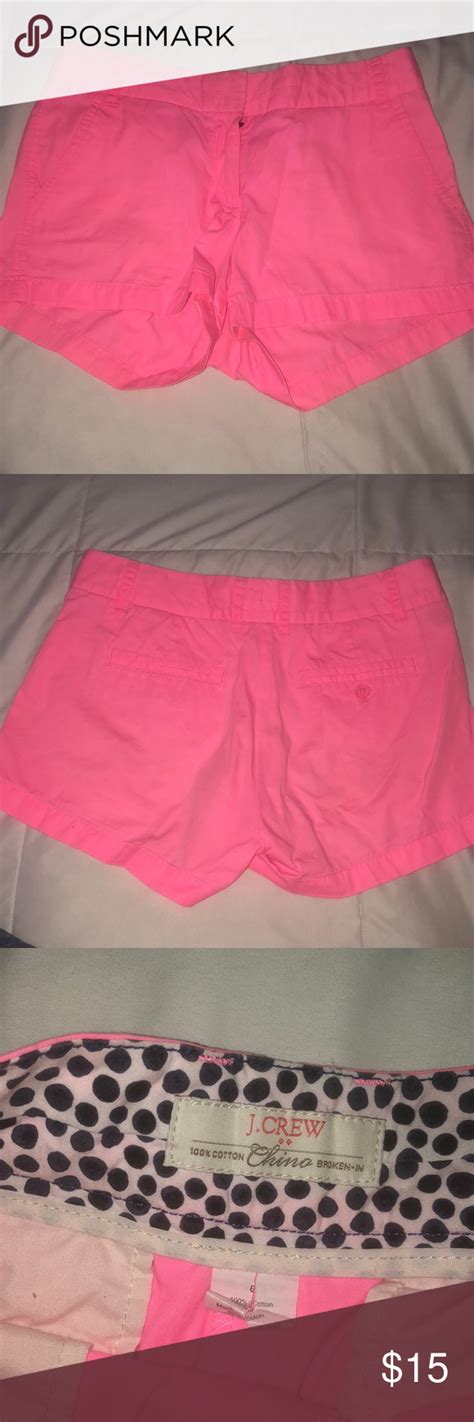 Hot Pink J Crew Shorts