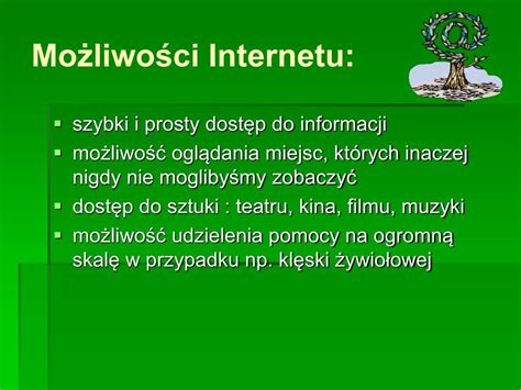 Ppt Wp Yw Internetu Telewizji I Muzyki Na Psychik Dziecka