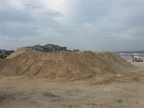 Construction Of Protective Beach Berm Begins In Seaside Heights