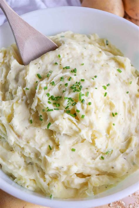 Herb And Garlic Mashed Potatoes Homemade Heather