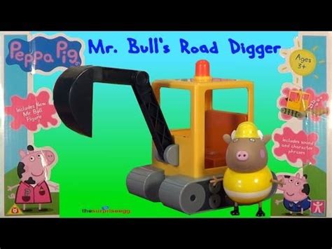 Peppa Pig Digging Up The Road