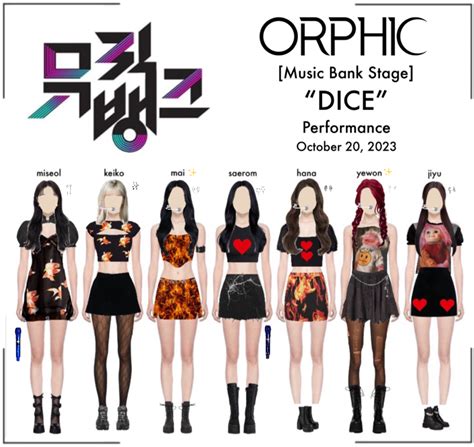 Orphic Music Bank Dice Stage Outfit Shoplook