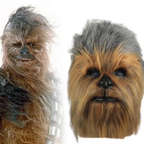 Cosplay Chewbacca Maska Maski Na G Ow Kostium Na Halloween Prop