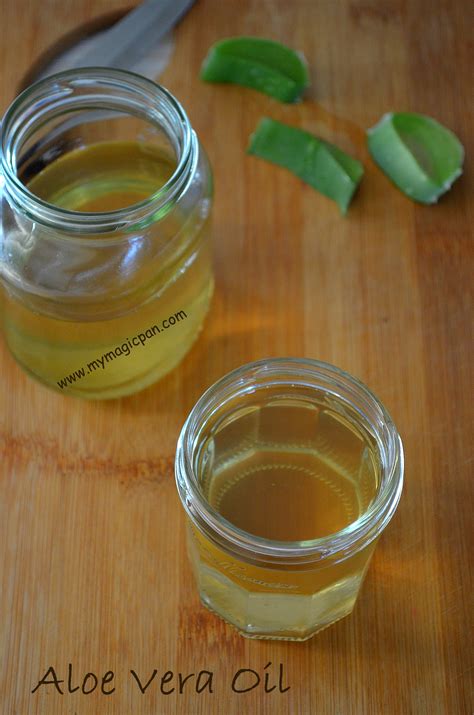 How To Make Aloe Vera Oil At Home Aloe Vera Oil Recipe