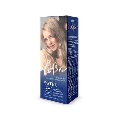 Vopsea-crema permanenta pentru par Estel Love, 9/76 Apus de furtuna ...