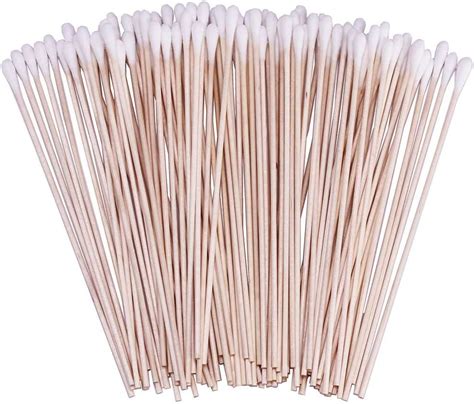 Amazon Pcs Inches Long Cotton Swabs Soft Absorbent Cotton