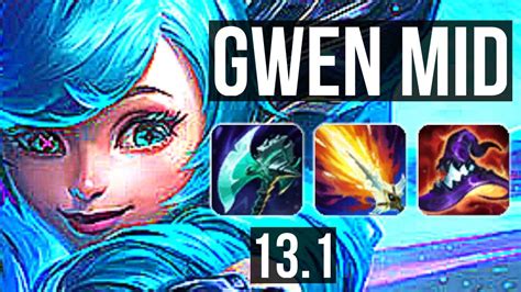 Gwen Vs Akali Mid Legendary 400 Games 15 3 0 Kr Diamond 13 1