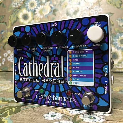 Electro-Harmonix Cathedral Stereo Reverb | Eastside Music | Reverb