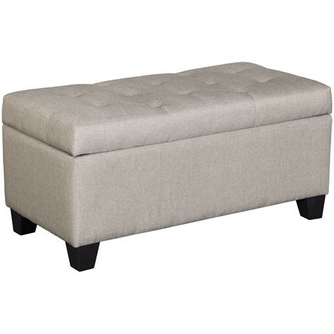 Grey Storage Ottoman 20091 CY42-4 | | AFW.com