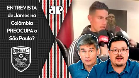 Bizarro Olha O Que James Rodr Guez Falou Gente Entrevista Na