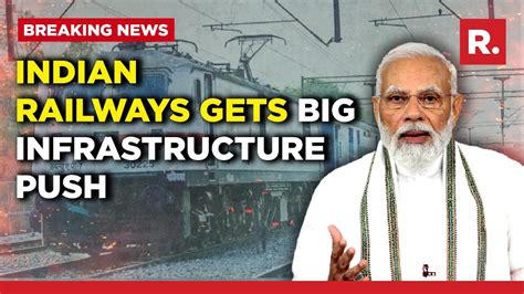 Pm Modi Lays Foundation Stone For Redevelopment Of 508 Railway Stations Youtube