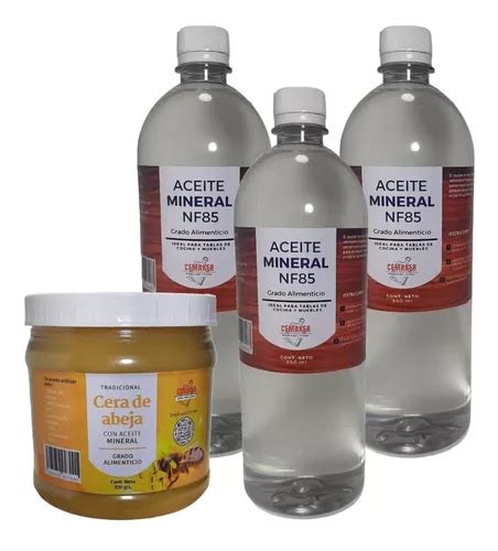 Tratamiento Para Madera Cera De Abeja Y Aceite Mineral Env O Gratis