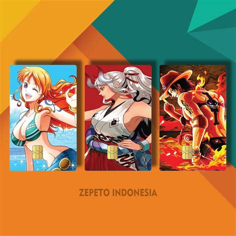 Jual 21 40 SKIN KARTU ANIME ONE PIECE RED PMSCK GBRS3 SKIN KTP ONE