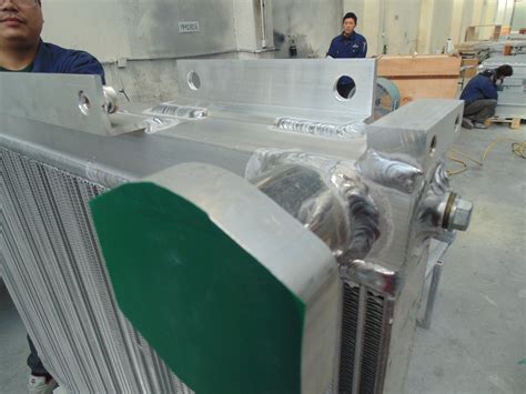 China Heat Exchanger Factory Aluminum Oil Cooler Cores For Construction