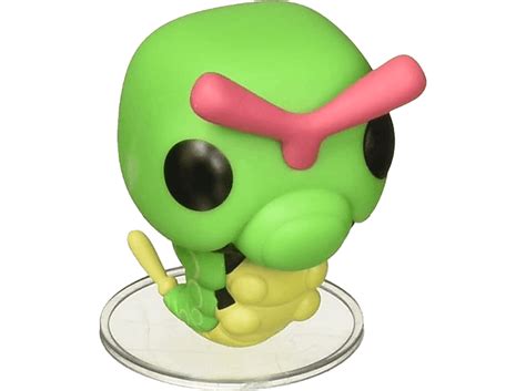 Figura Funko Pop Pokémon Caterpie 95 Cm Multicolor