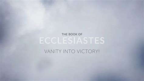 Ecclesiastes The Vanity Of Power Week 6 Logos Sermons