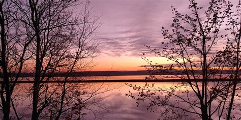 Lago Atardecer Silueta Foto Gratis En Pixabay Pixabay