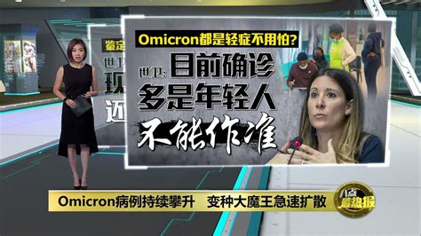 Omicron已扩散至38国家 世卫：恐慌无用须有备而战 八点最热报 04122021 Youtube