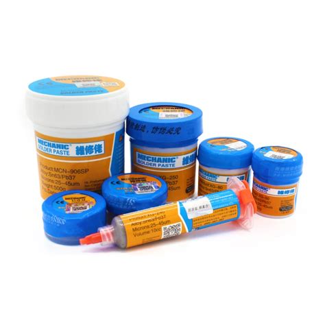 Mechanic Solder Tin Paste Solder Paste Flux Sn63/pb37 25 45um Syringe ...