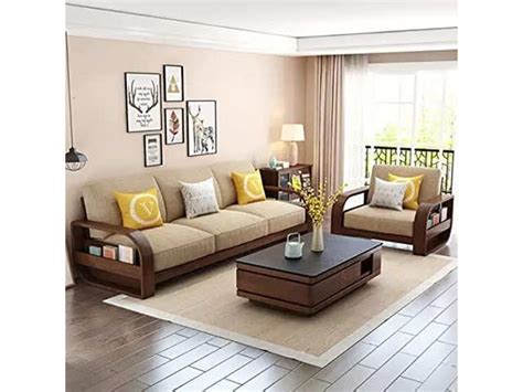 Elegant Wooden Sofa Set Designs | Baci Living Room