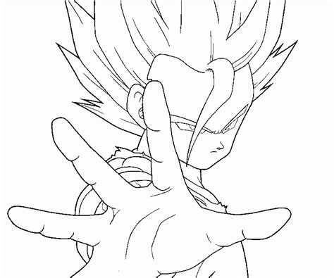 Free Gohan Super Saiyan 2 Coloring Pages Download Free Gohan Super Saiyan 2 Coloring Pages Png