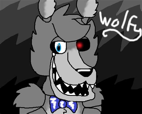 Wolfy The Wolf Fnaf Oc By Doggiewuv On Deviantart