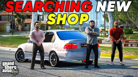 Michael Dr Saab Franklin Searching New Shop Gta Real Life Mods