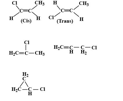 Structural Isomers Of C H Cl