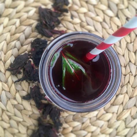 Recette Jus De Bissap à Lhibiscus Et à La Menthe Et Autres Recettes