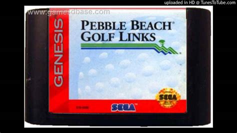 Pebble Beach Golf Links Music No Sega Genesis Youtube