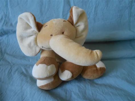 PELUCHE DOUDOU ÉLÉPHANT Noukie s 25 cm EUR 34 00 PicClick FR