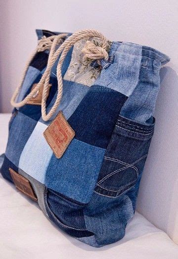 Ideas De Bolsos Jean Reciclados En Bolsa De Mezclilla Bolsos