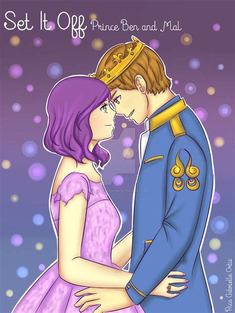 Disney Descendants: Mal and Ben by HatsuneMizukami | Disney descendants, Disney, Descendants