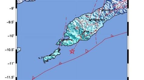 Gempa Bumi 12 Desember 2022 NTT Diguncang Gempa 4 Kali Masyarakat