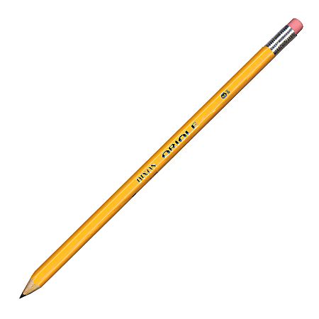 Dixon Oriole Pencils Presharpened 2 Lead Soft Pack of 12 - Office Depot