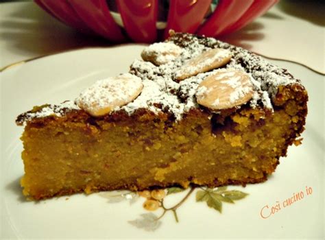 Torta Di Zucca Mandorle E Amaretti