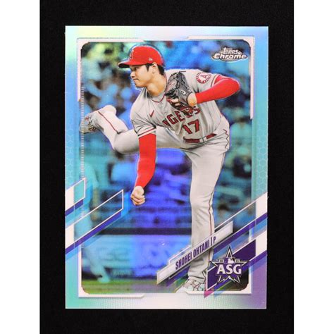 Shohei Ohtani Topps Chrome Update All Star Game Asg