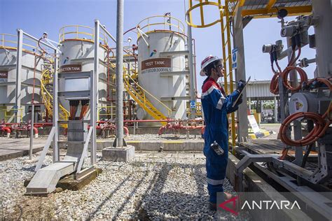 Produksi Migas Pertamina Ep Field Jatibarang Antara News Jawa Barat