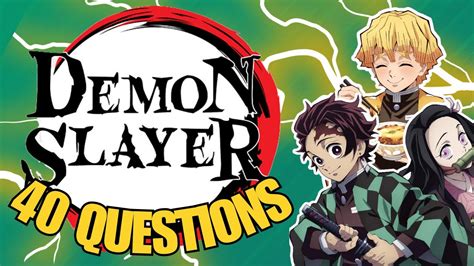 Demon Slayer The Ultimate Trivia Challenge Kimetsu No Yaiba Youtube