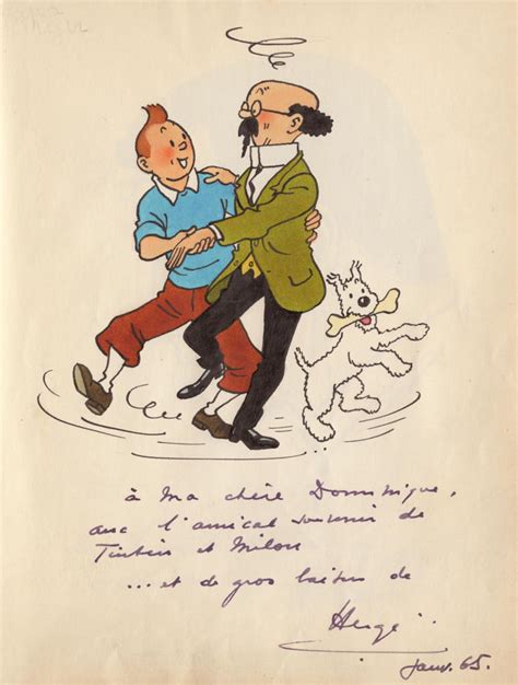 Hergé Tintin 1965 Artwork Huberty And Breyne