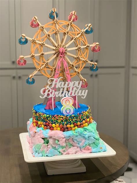 Ferris Wheel Birthday Cake Wheel Cake Birthday Cake Cake