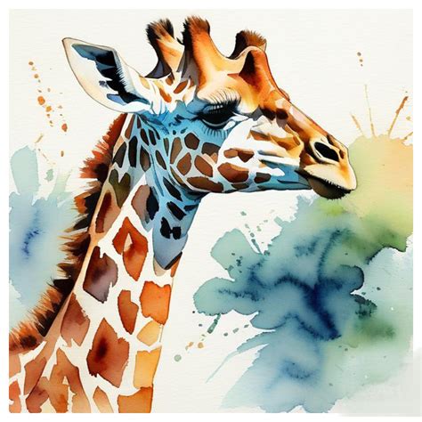 Giraffe drawing sketch clipart illustration | Clipart Nepal